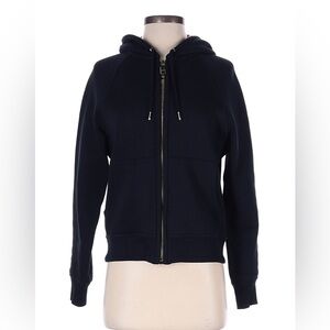 Burberry check zip hoodie